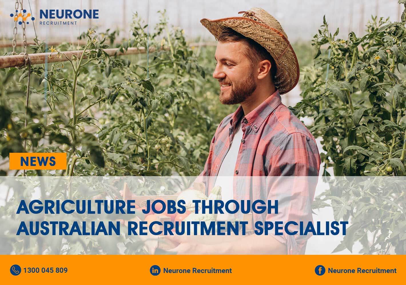 Agriculture Jobs through Australian Recruitment Specialist